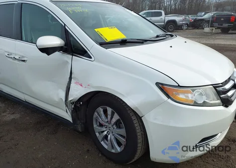 2017 Honda Odyssey Se z USA, uszkodzony, nr VIN 5FNRL5H34HB009842